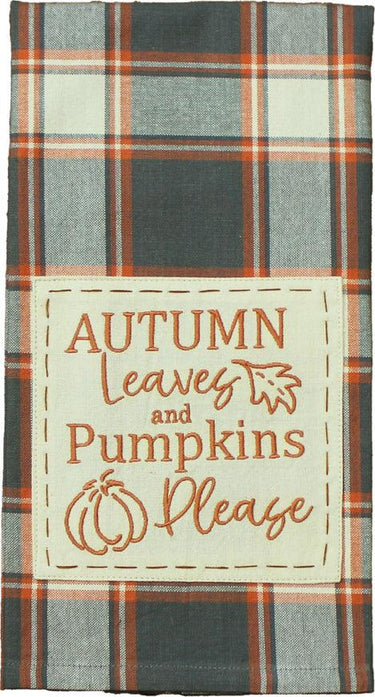 Fall Sky Gray towel ET011519 - The Fox Decor